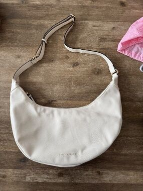 NEW Over the Moon Poppy and Peonies Cream Hobo Bag, Women's purse, handbag